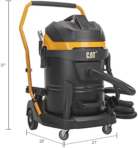 Miniatura 9 de Cat Aspiradora de acero inoxidable húmedoseco, capacidad de 16 galones