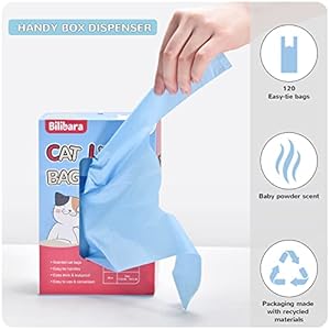   Cat-Litter-Bags-120-Count-Ultra-Thick-Scented-Leak-Proof-Disposable-15-Liters-Capacity