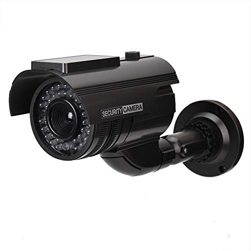 Bullet CCTV Cameras, LED Wireless Home Security Dome Simulated Video Camera Waterproof Indoor