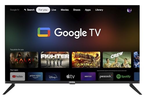 Image of Onida 80 cm (32 inch) HD Ready Smart Google LED TV 32HAG1 (Black)