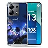 Cokitec - Carcasa Reforzada para Xiaomi Redmi Note 13 4G Manga Sao Sword Art Online Epee