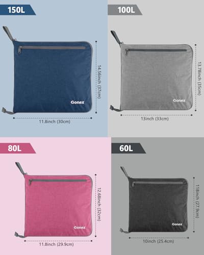 Gonex 100L Dark Blue Duffle