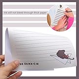 Writing Paper and Envelopes, 32 Sheets Letter Paper & 32 Letter Envelopes Cute Cartoon Style Writing Set School Office Supplier Students Stationery Set Assorted Panda Capybara Cat Dog Printed - Image 4