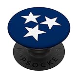 Makes a great Tennessee gift, Birthday gift, Christmas gift, Holiday gift, Stocking Stuffer or Valentine's Day gift. PopGrip with swappable top; switch out your PopTop for another design or remove it completely for wireless charging capabilities. (No...