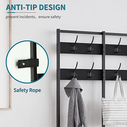 Lumtok 8 Drawer Dresser, Chest Of Drawers For Bedroom Living Room, Entryway, Fabric Storage Chest For Closets (Black Wood Veins) #TOP7