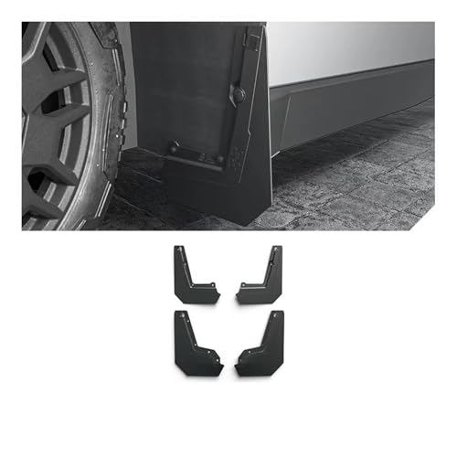 Guardabarros para Tesla Cybertruck: kit completo de protectores contra salpicaduras ruedas 3