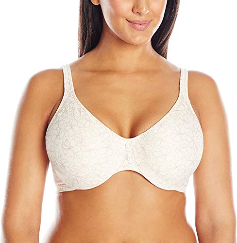 Bali womens Passion for Comfort Underwire Df3385 minimizer bras, Floral Dot Print, 38DDD US