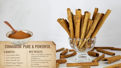 Image of Parshutara Farm Cinnamon Powder 200g | Cassia Dalchini Powder | Aromatic Garam Masala Spice for Cooking