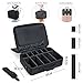 Makeup Organiser Box Vanity Cases: Extra Large Makeup Case Cosmetic Storage Box Professional Travel Makeup Artist Bag with Compartments Women Vanity Beauty Kit Organizer for Makeup Cosmetics Black