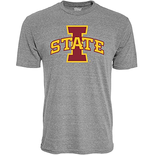 Camiseta NCAA hombre manga corta ligera tri-blend ropa deportiva clásica estilo casual