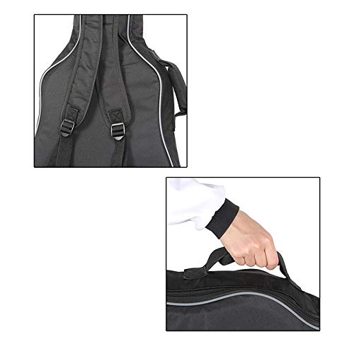Nicfaky Housse rembourrée pour guitare électrique avec bandoulière réglable 1 cm - Les Beatles, Paul McCartney, John Lennon, RIngo Starr, George Harrison Nicfaky Housse rembourrée pour guitare électrique avec bandoulière réglable 1 cm – Image 4