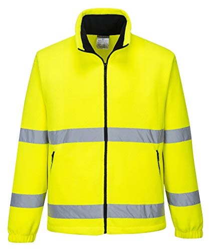 Polaire Hi-Vis Essential Portwest Jaune XS pour vêtements de travail