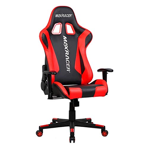 Cadeira Gamer MaxRacer Skilled Vermelha