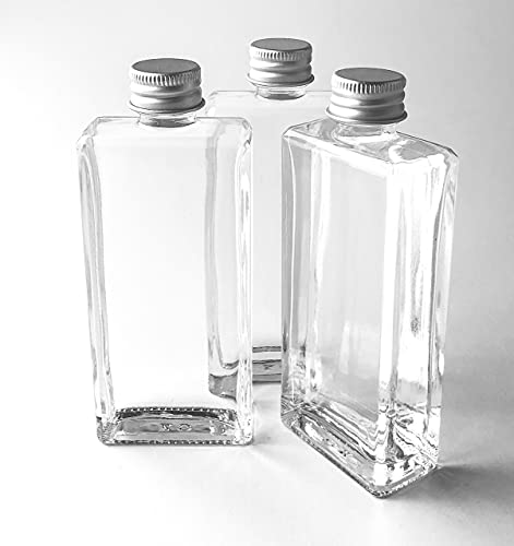casavetro 24 x 50 ML Bouteilles vides en Verre Transparent avec Bouchon à vis – Bouchon torsadé réutilisable et Rechargeable Gin Huile Vinaigre Soda Vodka Eau (24 x 50 ML) - Image 6