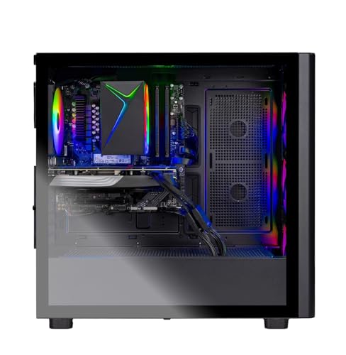 Image of Skytech Gaming Chronos 3 Gaming PC, AMD Ryzen 5 5500 3.6GHz, NVIDIA RTX 3050 6GB VRAM, 1TB NVMe SSD, 16GB DDR4 RAM 3200, 650W Gold PSU, WI-FI 5, Windows 11, Desktop