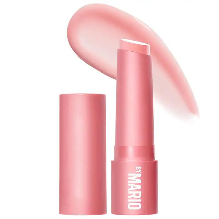 MoistureGlow Plumping Lip Serum Mini - Hydrating Lip Care - Glossy Shine, Soft Plumping Effect, Lightweight Non-Sticky Formula for Smooth and Fuller-Looking Lips Color: Pink Glow - (Sheer Pale Pink)