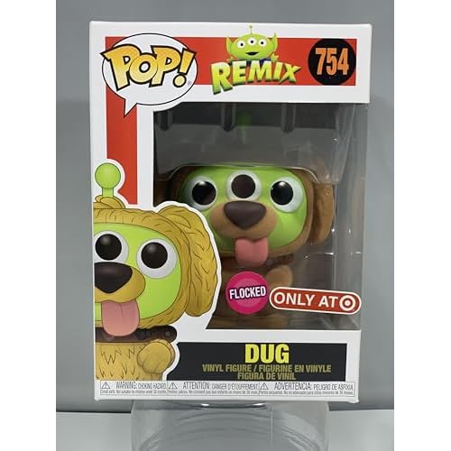 Funko Pop! Disney: Pixar Alien Remix - Alien as Dug Flocked Vinyl Figure