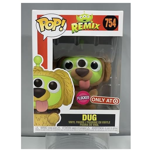 Funko Pop! Disney: Pixar Alien Remix - Alien as Dug Flocked Vinyl Figure
