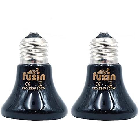 ANCLLO 2 Bombillas de calefacción para Reptiles Cover