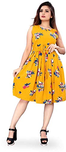 Image of AA Creation Women's Skater Knee Length Dress