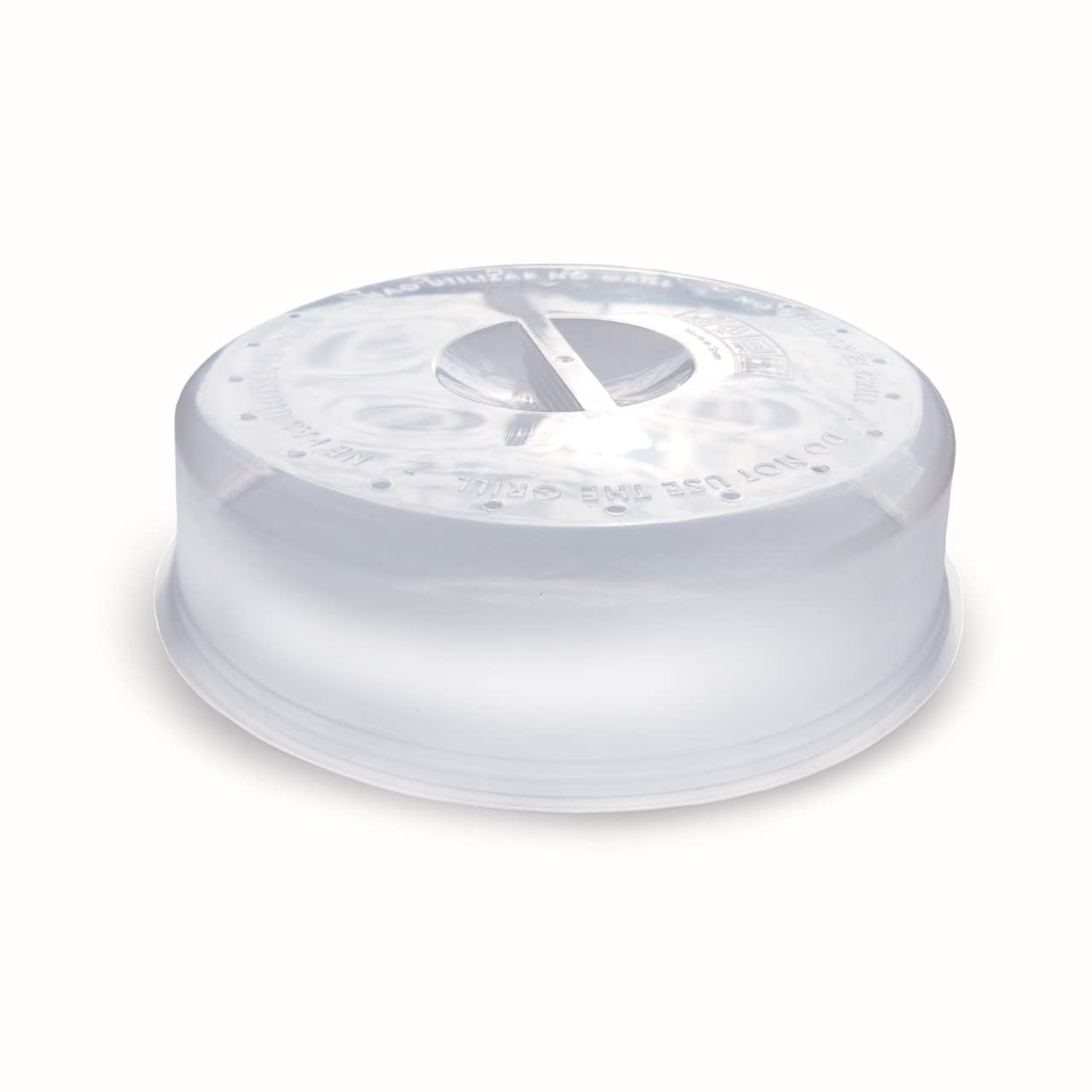 LUCKTE - Lot De 2 Couvercles De Plaque Pour Micro-ondes - Prise En Main Facile - Avec Aérations Vapeur Et Sans BPA - Garde Le Four à Micro-ondes Propre - Passe Au