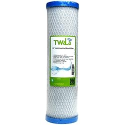 Osmosis Inversa Para Agua De Pozo TWaLa Filtro de bloque de carbón activo – Filtro de agua potable para ósmosis inversa, agua de pozo, neutralización del sabor y neutralización de olores, filtro de agua de 10 pulgadas