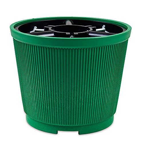 Base piedistallo Supporto Stand sotto Albero di Natale Vaso Piccolo Verde per Interni ed Esterni