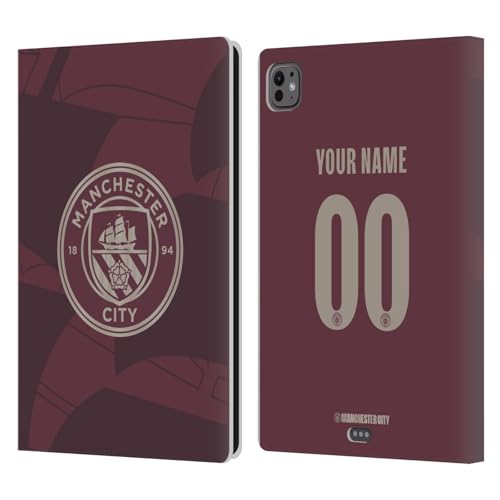 Étui portefeuille iPad Pro 11 M4 M5 Manchester City protection cuir tablette Apple 2024 2025