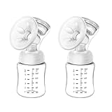 Breast Pump Parts Compatible with Philips Avent Comfort Breastpump SCF332/334, Double-Side; Incl. Flange, Valve, Tube, Massage Pad, Suction Membrane,Bottle,Cap ; Not Original Avent Pump Parts.