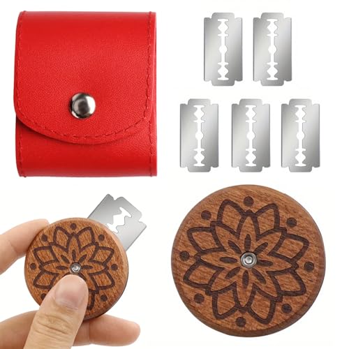 Bäckermesser,Brot Schneide Werkzeug,Teig Rasiermesser,Baguettemesser 1 Messerset und 5 Klingen,Brot Scoring Cutter,Bäcker Ritzmesser,Brot Lahm...