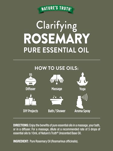 Aceite Esencial de Romero Nature's Truth miniatura 2