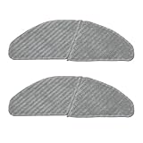 2 Almohadillas De Tela Compatibles Con El Robot Aspirador Midea S8+ M7 Pro.