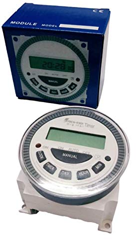 Frontier Digital Budget Timer with LED On/Off Indicator Lithium Battery ...