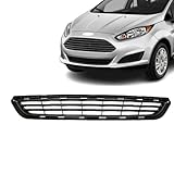 JZPARTFIT Front Bumper Lower Grille Grill Compatible with 2014-2019 Ford Fiesta Matte Black Replacement for D2BZ17K945AA FO1036157C