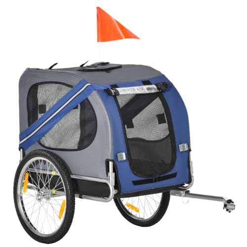 Aosom Dog Bike Trailer for Medium Dogs
