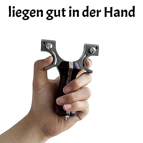 Huntingdoor Steinschleuder – Kompakte Zwille für Outdoor-Aktivitäten