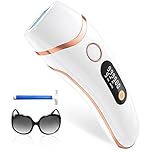 Haarlosy IPL Geräte Haarentfernung Laser für Männer und Frauen, 999,900 Lichtimpulse 3 Funktionen HR/SC/RA und 9 Energiestufen Schmerzlos Haarentfernung für Körper, Gesicht, Bikinibereich