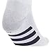 adidas Unisex Kids Quarter Ankle Socks for Boys and Girls Youth (6-Pack) Athletic Cushioned and Comfortable