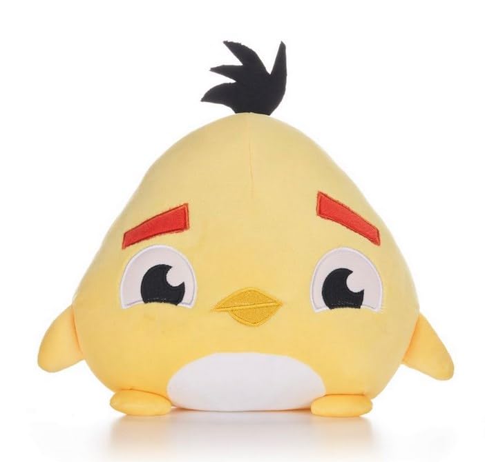 UKToyworld Angry Bird Chuck Plush Yellow Soft Toy 10 Inch Podgie Plush