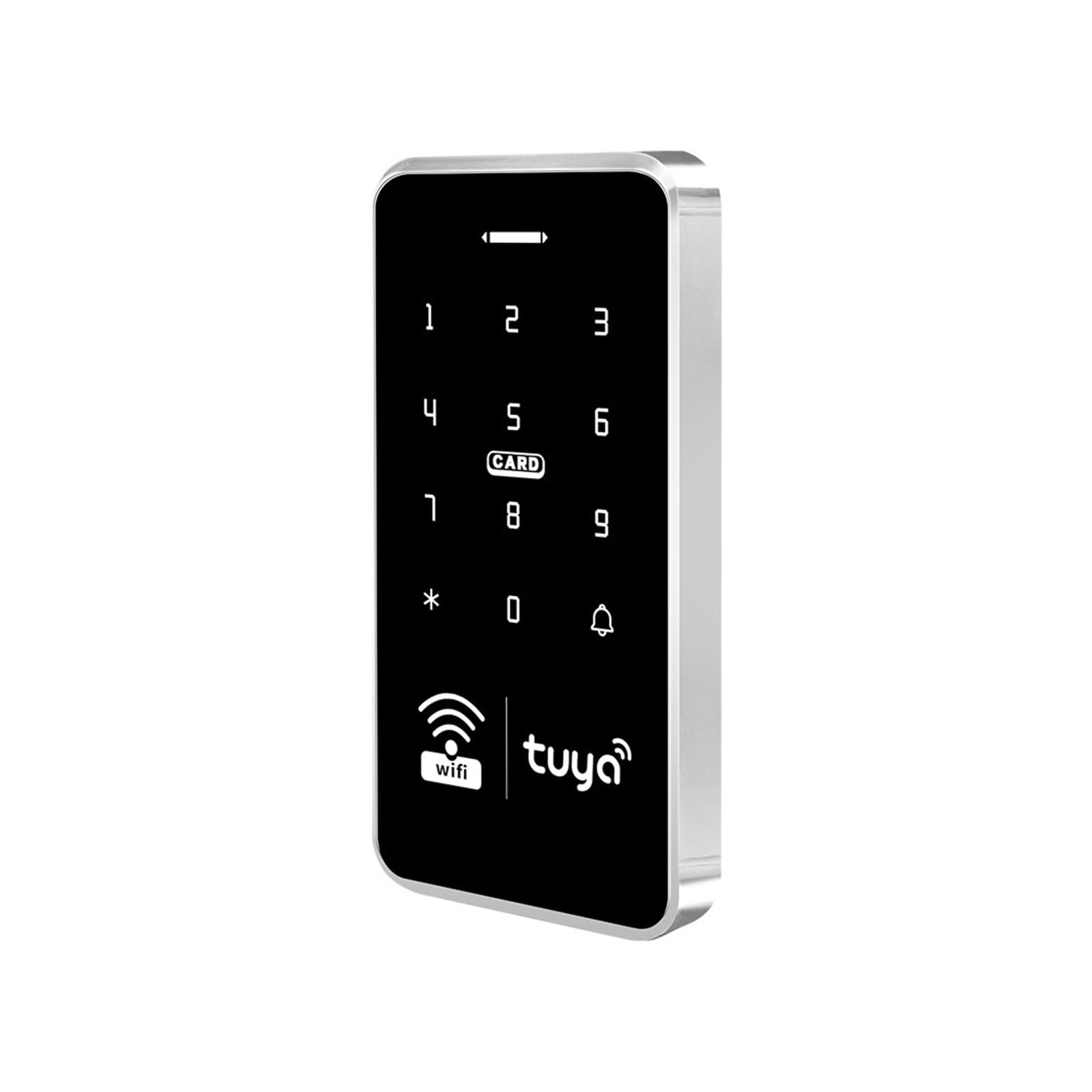 Klawiatura kontrolera dostępu Wi-Fi Smart IP68 Wodoodporna klawiatura dotykowa Blokada hasła Aplikacja Pilot zdalnego sterowania, Europejski standard dopasowania(Black Keypad ONLY)