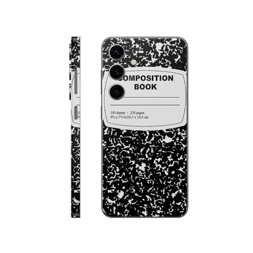 Phone Skin Compatible with Samsung Galaxy S24+ - Composition Book - Premium 3M Vinyl Protective Wrap Decal Cover - Easy to Apply | Crafted in The USA by MightySkins by MIGHTY SKINS - Used condition - US$15.95