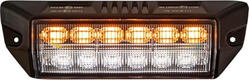 Buyers Products 1492245 Combination LED Scene Light W/Amber Strobe & Clear Flood, Blunt Cut Connection, Two Lights in One, Emergency Vehicle Lights | Emergency Vehicle Lights, Blunt Cut Connection by Buyers Products Company - Used condition - US$21.66