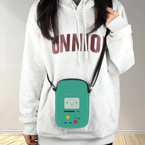 G2TUP Cartoon BMO Crossbody Bag BMO Lover Gifts Cartoon Gifts Finn Jake BMO Gifts BMO Shoulder Bag4