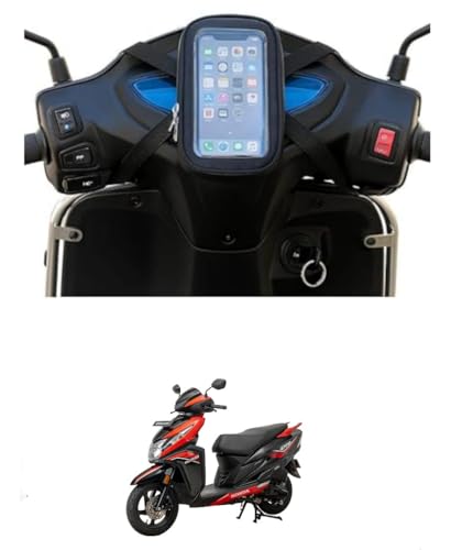 Image of NISHI Universal Mobile Holder /Stand /Mount Pouch for Scooters Scooty (Honda Dio)