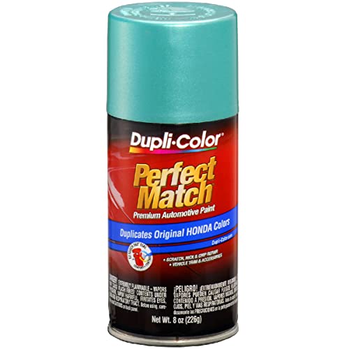 Image of Dupli-Color EBHA09067 Perfect Match Automotive Spray Paint - Honda Hampsted Green Metallic, BG11M - 8 oz. Aerosol Can