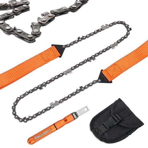 NotiGat Pocket Chainsaw 40" Folding Tree & Wood Cutting Saw