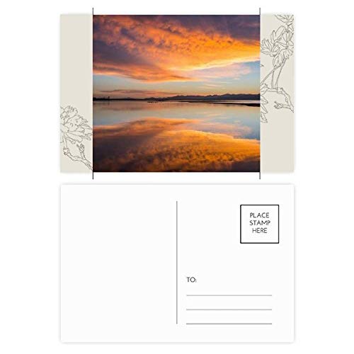 Jeu de cartes postales océan et ciel de 20 pièces pour correspondances