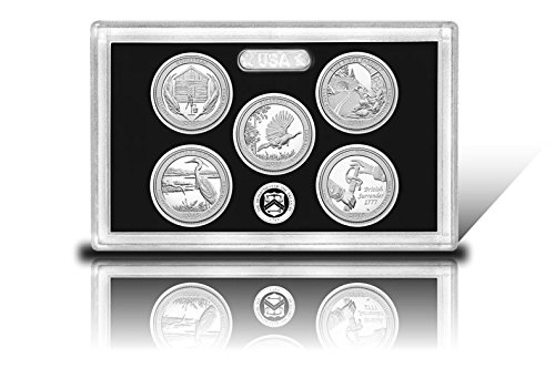 2015 S America the Beautiful 2015 Silver Quarter Proof Set Sold Out US Mint Hurry With Box And COA Very Good