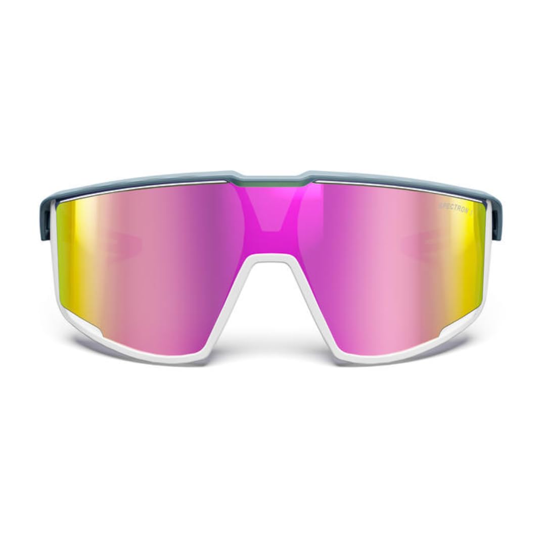Julbo Sunglasses - DRIVE - Men - Translucent Grey/Brown/Dark Blue - Polarized Category 3, Dark Grey / Light Grey / Blue Category 3 - Image 2