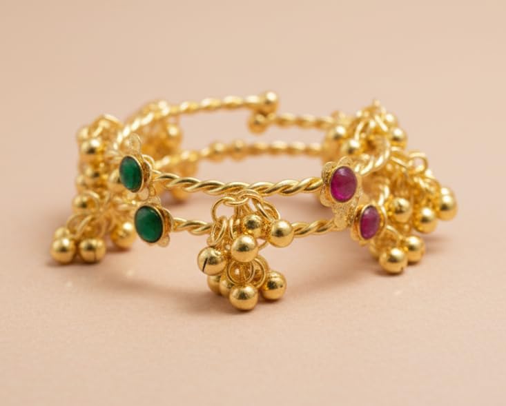 Image of NMII Stylish Glossy Bangle & Bracelet Set for Women & Girls